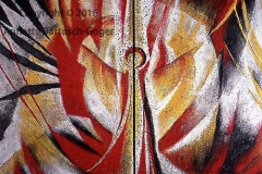Erzengel Gabriel Acryl/Asche 2003 Diptychon
