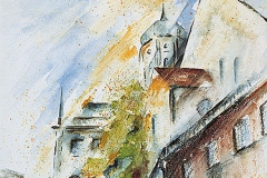 Blick vom Perlachberg auf Rathaus