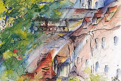 Wasserrad am Vogeltor, Altstadt