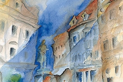 Fuggerdenkmal und Maximilianmuseum