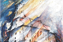 Theklakirche im Winter, Kloster Welden