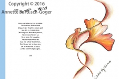 Wie ein Blatt im Wind