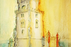 Torre de Belém von Lissabon Portugal