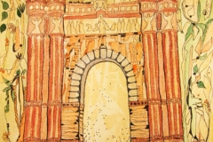 Triumphbogen von Barcelona Spanien