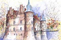 Egeskov auf Fünen Wasserburg / Dänemark