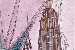 USA / New York / Freiheitsstatue, Empire State und Chrysler Building