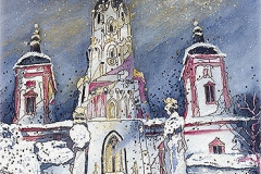 Österreich / Wallfahrtsort Mariazell / Basilika Mariä Geburt