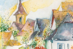 Ungarn / Region Cserhát / Museumsdorf Hollókõ (Rabenstein)