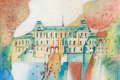 Schweden / Insel Lovõ / Königl. Sommerschloss Drottningholm