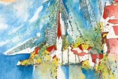 Österreich / Salzkammergut / Hallstatt mit Hallstätter See