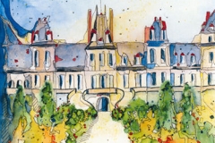 Frankreich / Fontainebleau / Schloss
