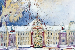 Belgien / Brüssel / Königl. Palast im Winter